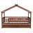 Wooden House Bed With  Trundle-781824788