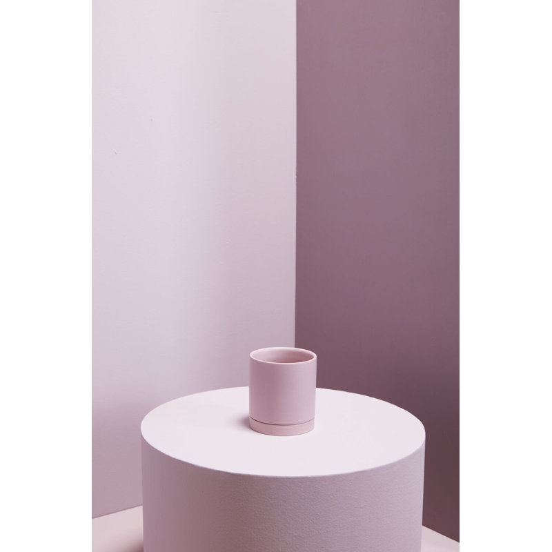 Seneca Pot with Saucer 4.25"x 4.75"