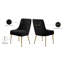 Chaise d'appoint rembourrée en velours Owen-32926665