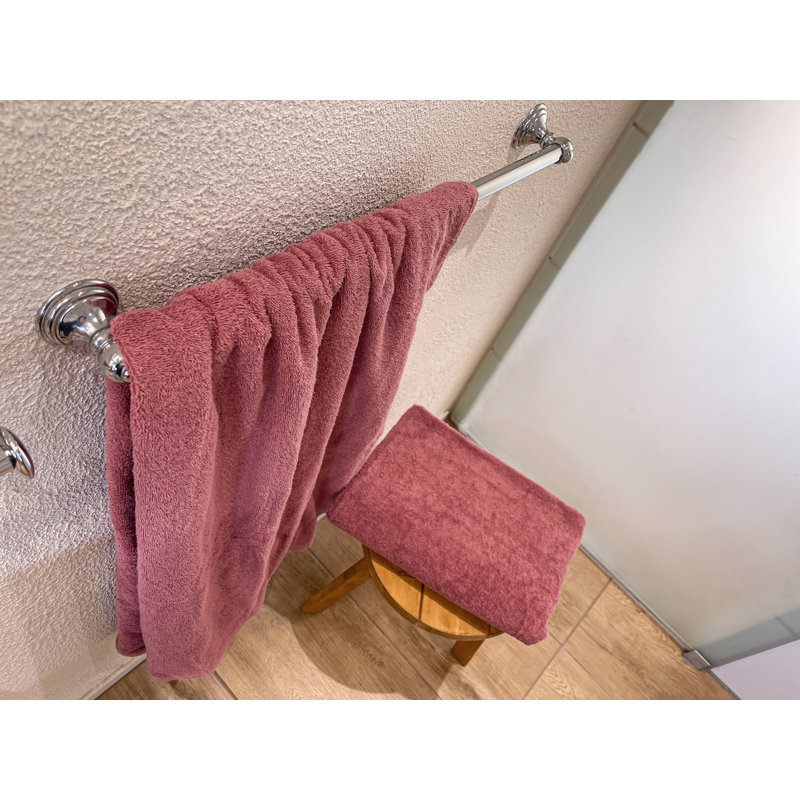 Midweight Bath Sheet, Antique Pink