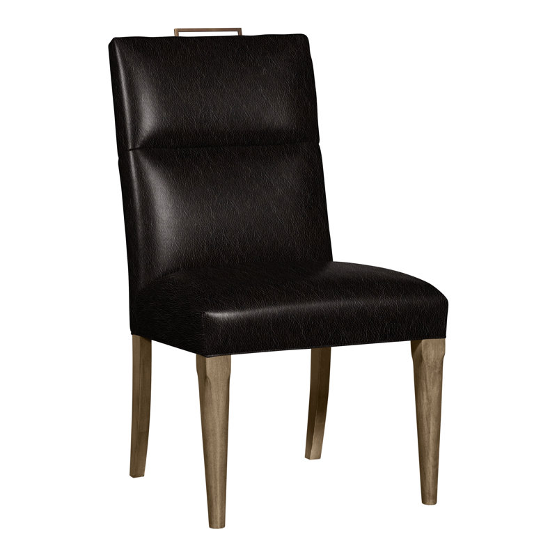 Brattle Road By Thom Filicia 20'' H Upholstered Side Chair, Hampton, Ziggy Ink