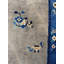 Rectangle Antique Chinese Knotted Wool Ivory Small Scatter Size 1920s - Peking Rug