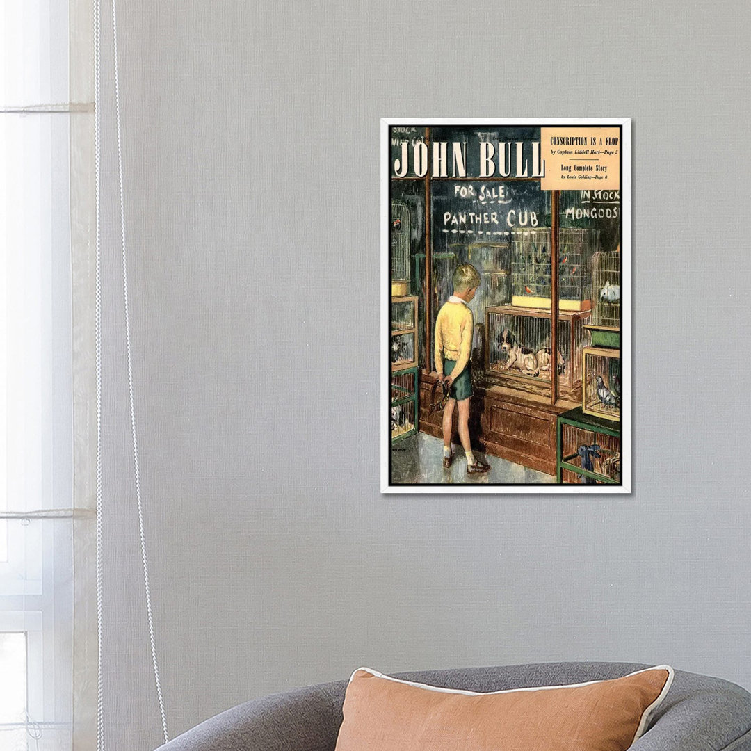 1948 John Bull Magazine Cover by The Advertising Archives - Gallery-Wrapped Canvas Giclée on Canvas