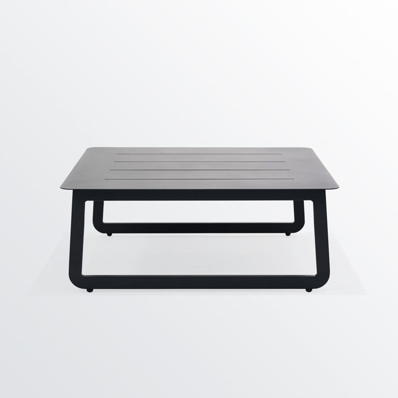 33.5'' Powder Coated Aluminum Outdoor Coffee Table
