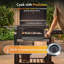 VonHaus 111cm W Charcoal Grill