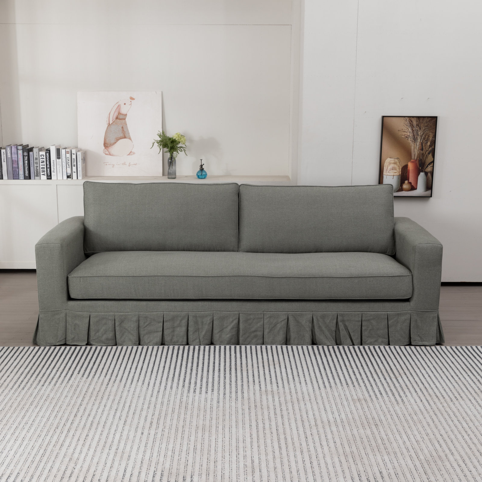 Winslow 95" Sofa, Green