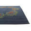 Tapis carré bleu marine Myrick