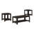 Ensemble de table basse moderne de trois articles - tables pour le salon de style campagnard-110081443