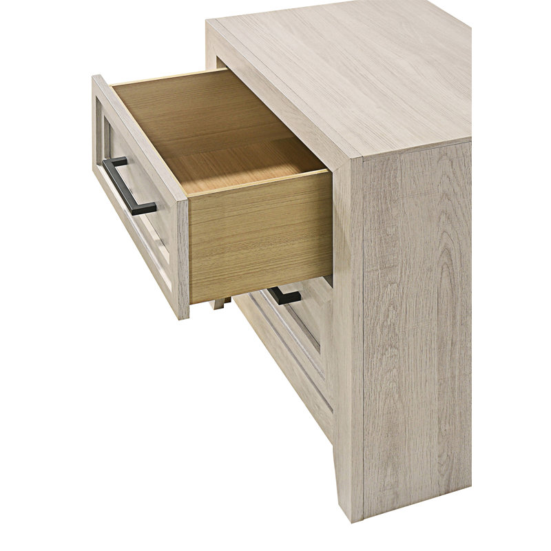 Nightstand Bedside Table With Drawers