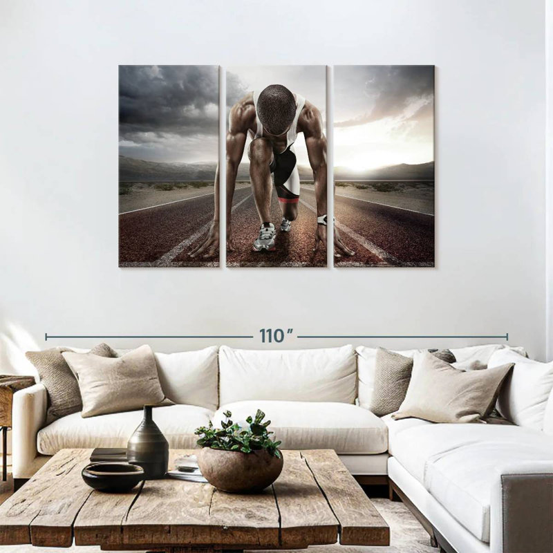 Sireci Track Sprinter, 48" H x 74" W
