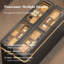 Armoire pour vestibule de luxe 39,37 po Black Light Luxury