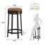 Swivel Counter Stool with Metal Frame-1427148011-1427148008