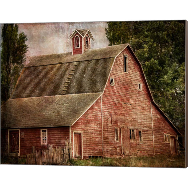 «Hier» par Ramona Murdock, art mural sur toile