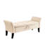 Banc avant beige avec rangement - Élégant et pratique 51,5 "côté salon moderne et