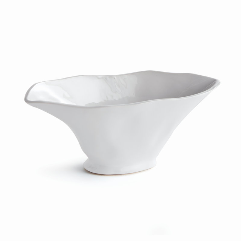 Madara Oval Vase Large, 5.25" H x 14.75" W x 5.5" D