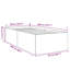 Vidaxl Bed Frame Engineered Wood-1218730386-1218730384