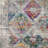 Rydal Oriental Area Rug with Vintage Faded Multicolor Grey/Red Rug-93838140