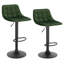 Peake Upholstered Adjustable Height Counter Stool-1617281452