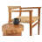 Palermo Solid Teak Stackable Outdoor Armchair