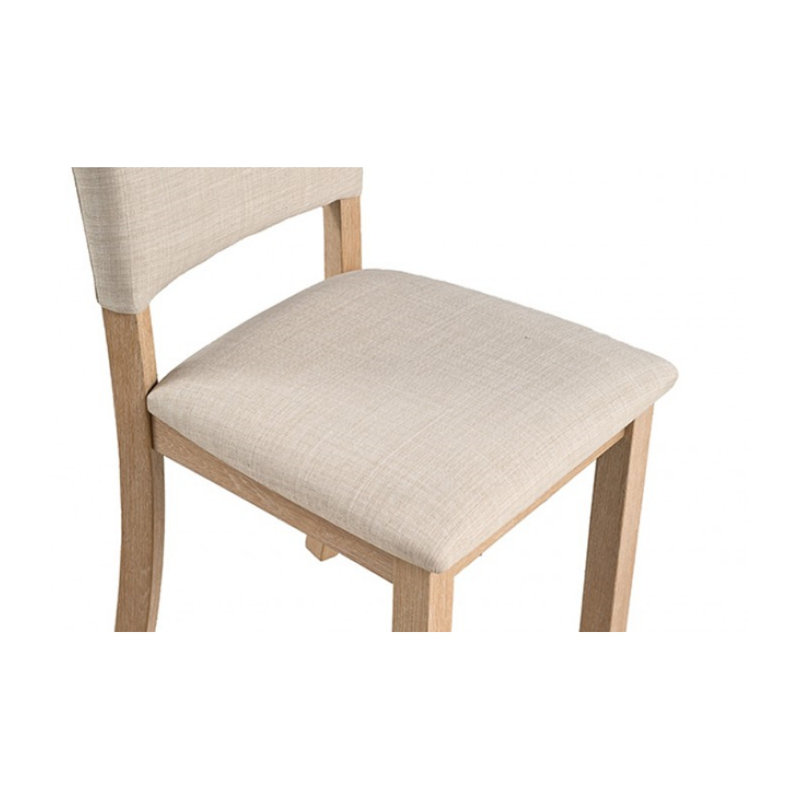 Chaise d'appoint Belsay (ensemble de 4), Naturel, Beige
