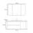 Nordic style simple modern bathroom cabinet