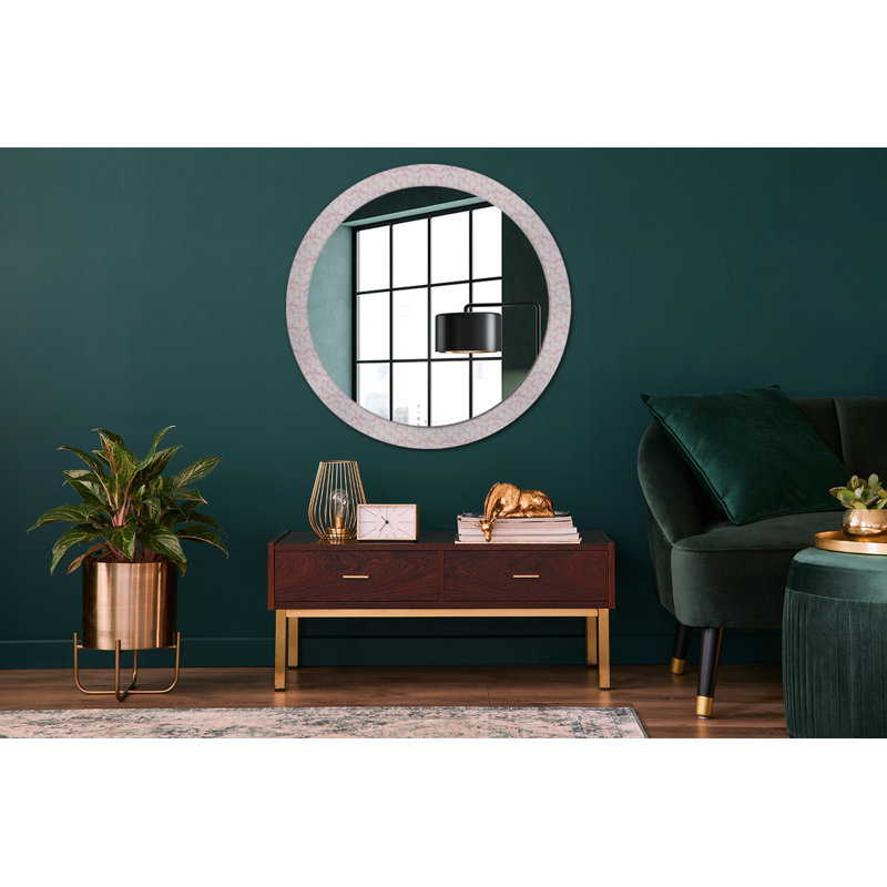 Huldar Glass Flat Wall Mirror