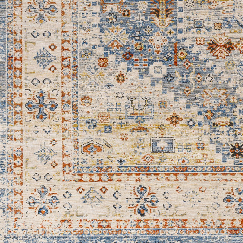 Rectangle Dmaya Area Rug, Runner 2'10" x 8'