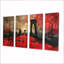 «Black Bridge», art mural noir-105870100