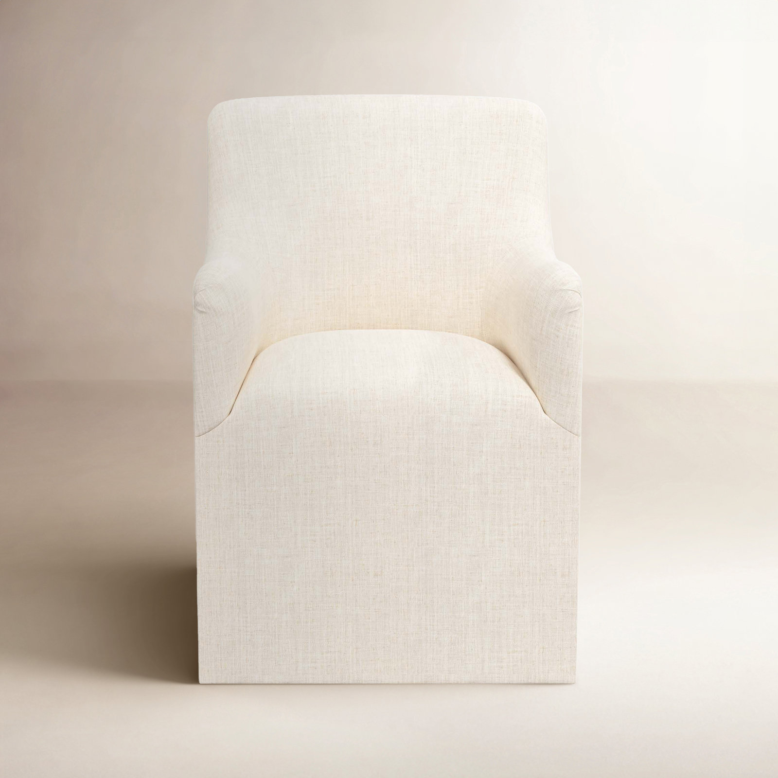 Howth Armchair, Classic Talc Linen