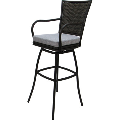 Cream - Dark Brown Extra Tall Stool