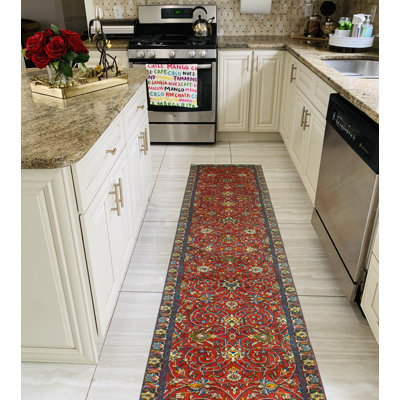 Nicha One-of-a-Kind 2'6" X 14'9" 1980s Runner Wool Area Rug