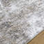 Tapis rectangulaire en plastique tissé à la machine en polyester / polypropylène blanc / gris Arpil-1716535603