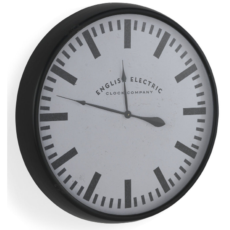 Poynor Metal Wall Clock