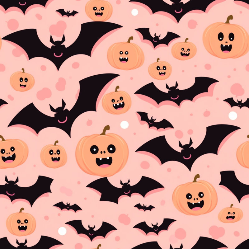 Rideaux chauve-souris chauve-souris animaux drapés noir / rose, L 20 po x L 82 po