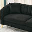 Causeuse en tissu 62,85 po Boucle-1091377972