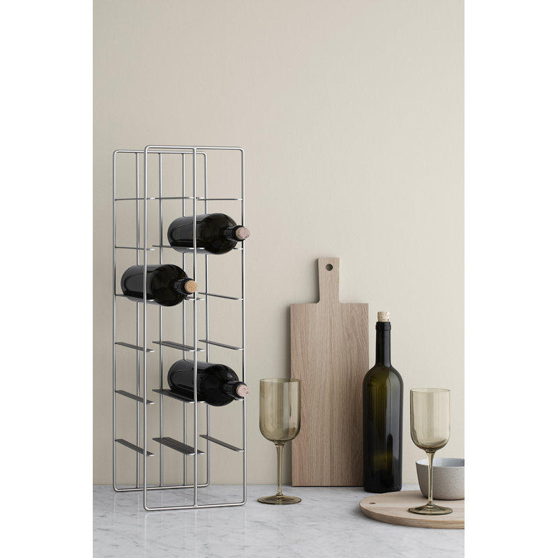 PILARE 12 Bottle Tabletop Wine Bottle Rack