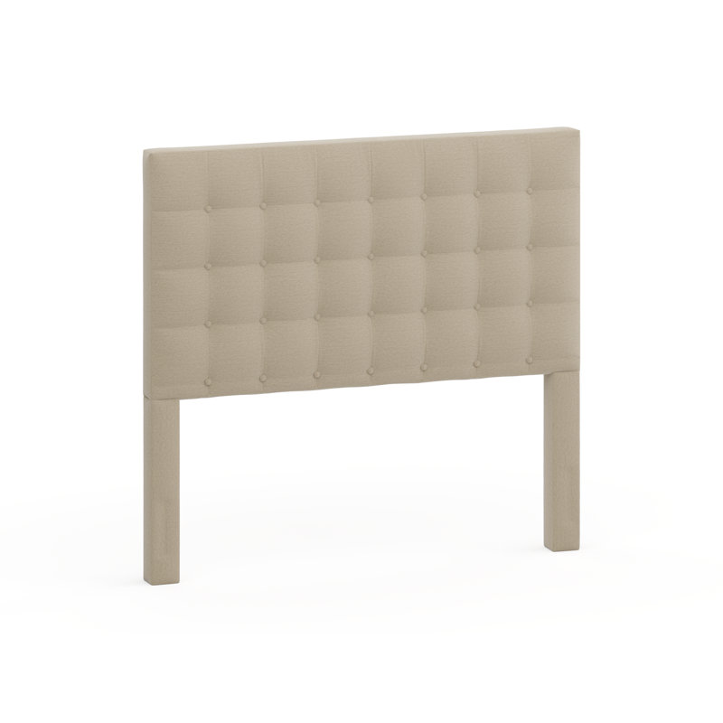 Tête de lit tapissier Salm, Grand, Beige