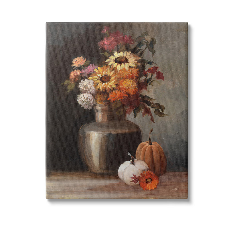 "Autumnal Still Life", art mural par Julia Purinton, H 40 po x l 30 po