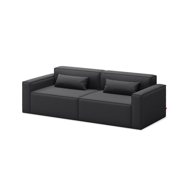 Mix Modular 2-Pc Sofa, Mowat Raven