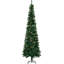 Pencil Artificial Christmas Tree, Slim Pine Needles Xmas Tree With Realistic Branches, Pine Cones-624864834