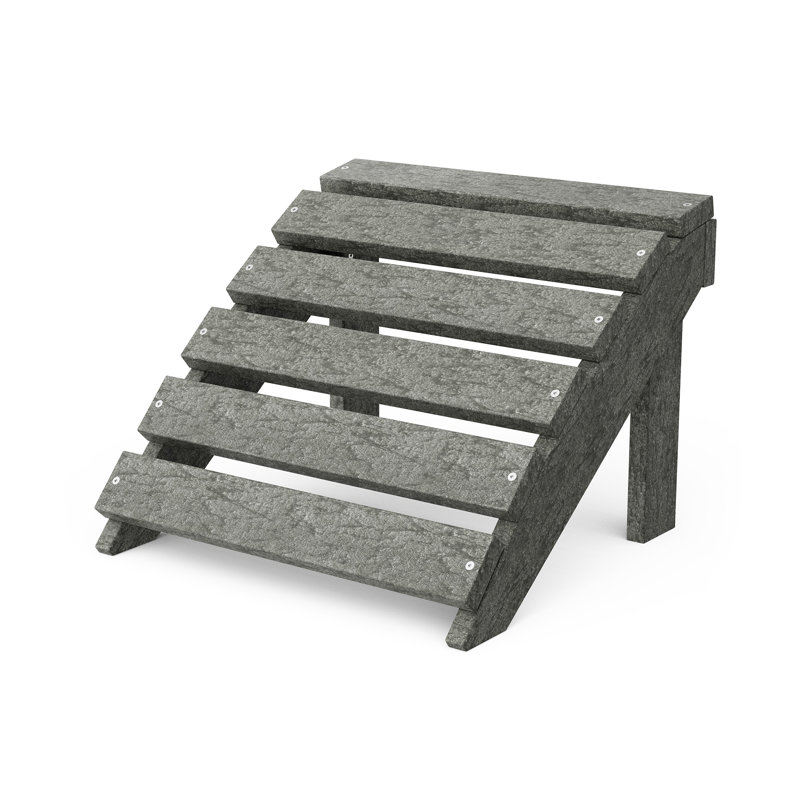 Repose-pieds classique, Gris foncé