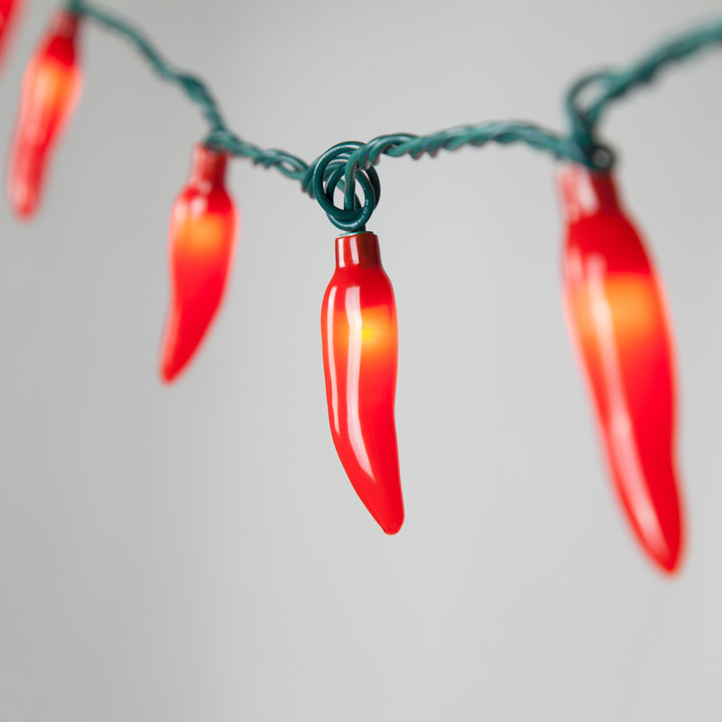 180'' String Lights, Red