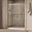 Pleat Frameless Sliding Bath Door-1558757538