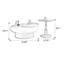 Ensemble de tables basses rondes Modern