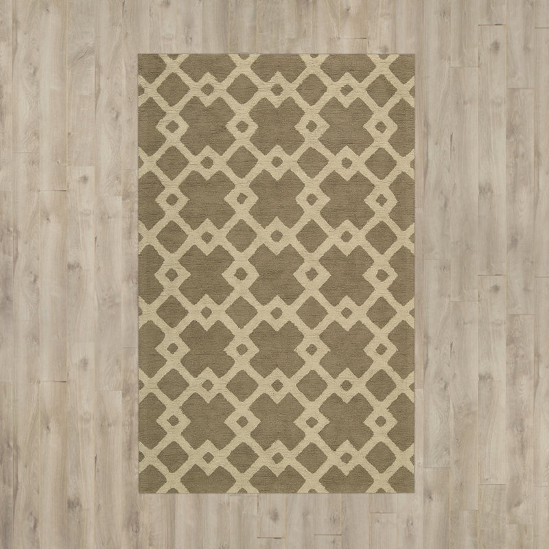 Hateya Geometric Indoor Rug, Rectangle 2'6" x 4'