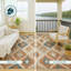 Tapis ikat intérieur / extérieur lavable à la machine Chantille ACN3121-573915491-573915498