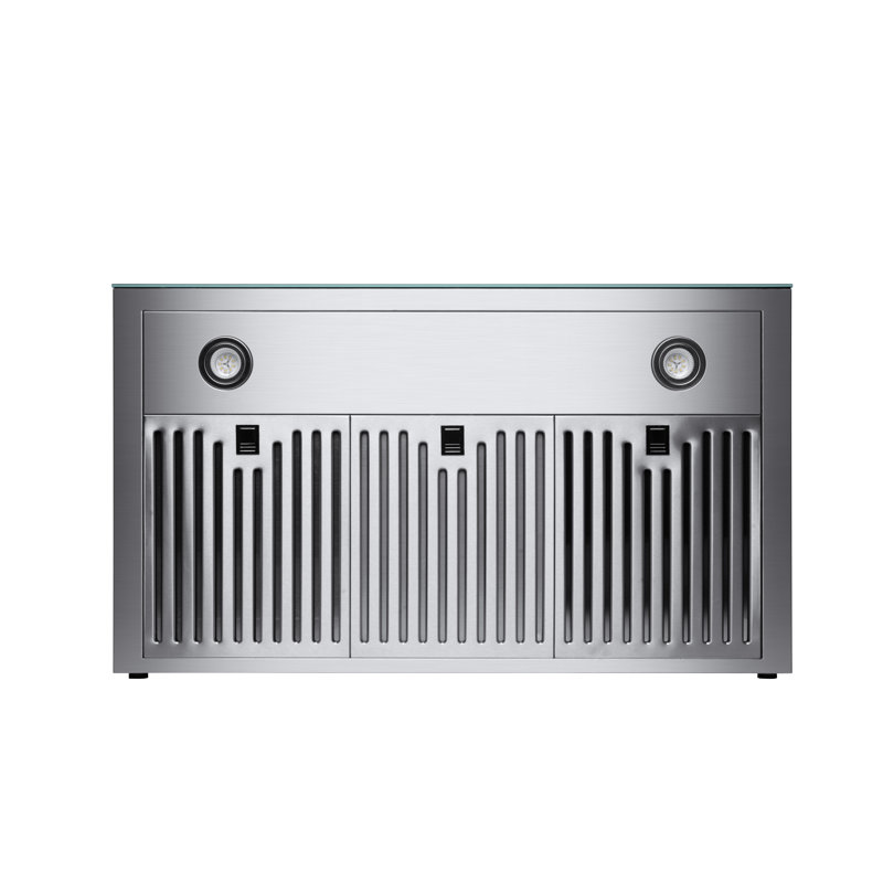 30" Stainless Steel Convertible Wall Mounted Range Hood
