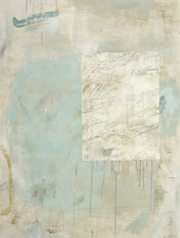 Winter Greens II Print by Sarah Atkinson, Outdoor, 48" H x 36" W x 1.5" D