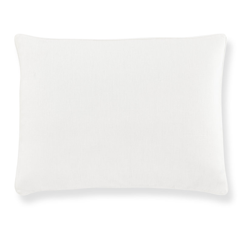 Rio Down Blend Medium Support Pillow, White, 26" x 36"