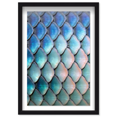 Mermaid Zoom Framed Graphic Art